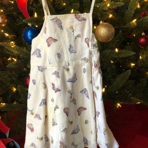 Old Navy Cream Butterfly Dress - Baby Girl